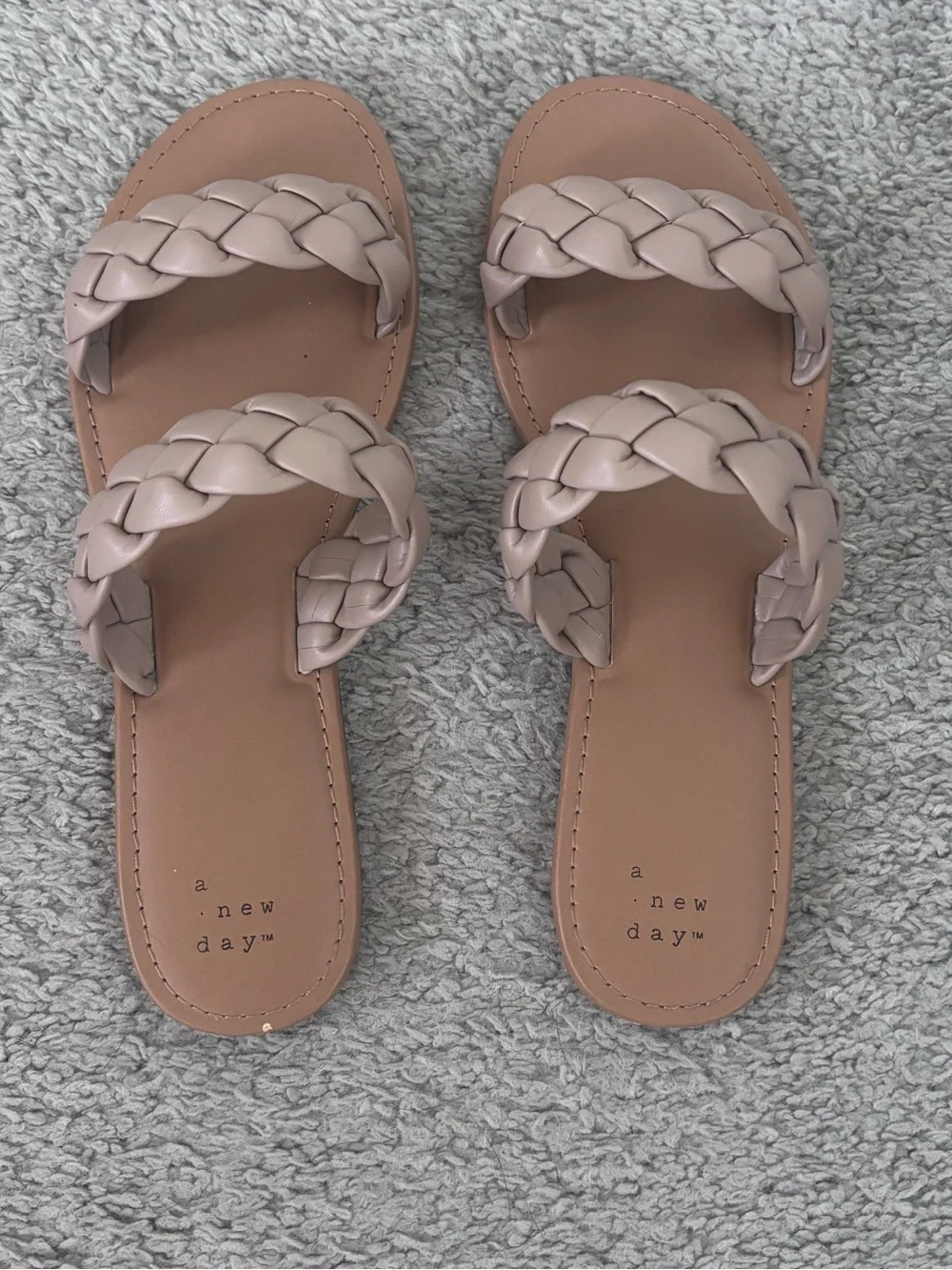 A New Day braided strap sandals